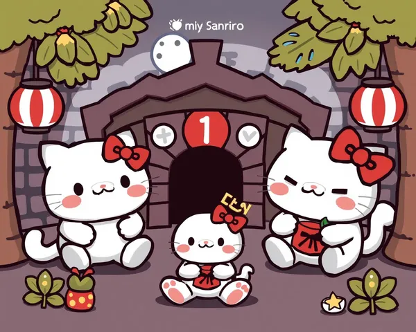 Colección de arte de Sanrio disponible en formato PNG