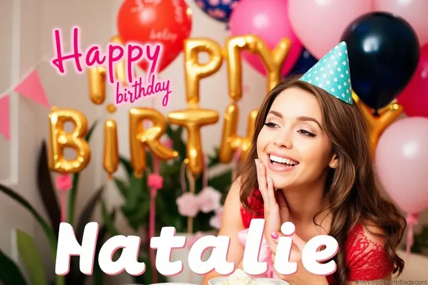 Colección de fotos de cumpleaños en línea para Natalie