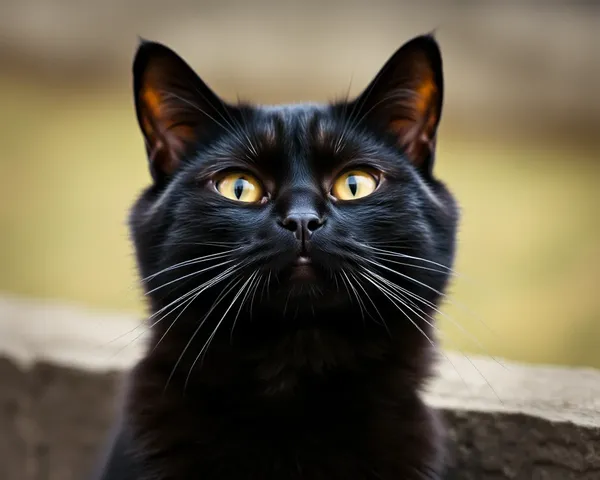 Colección de fotos divertidas de gatos negros para reír