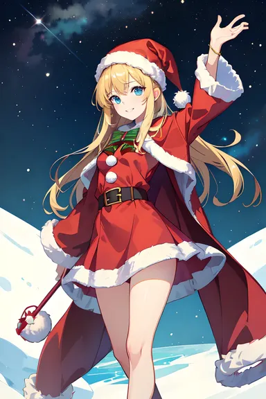 Colección de ilustraciones y fotos de anime de Navidad