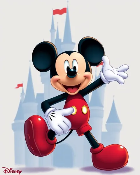 Colección de imágenes de Mickey Mouse de dibujos animados