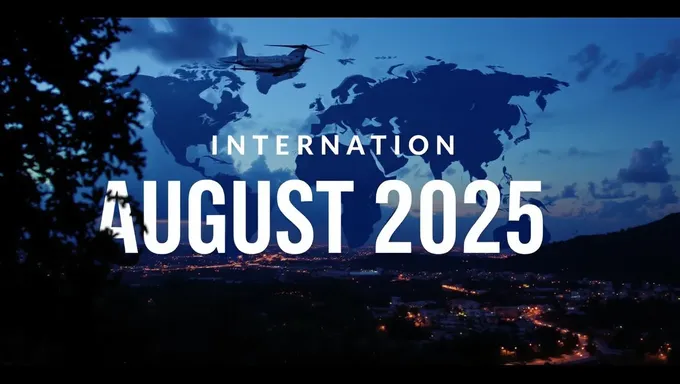 Colección de imágenes de agosto internacional 2025 lanzada a nivel mundial