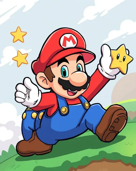 Colección de imágenes de dibujos animados de Mario a la venta