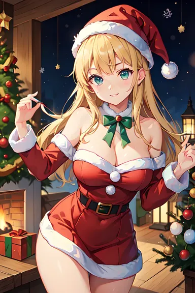 Colección de imágenes y ilustraciones de anime de Navidad