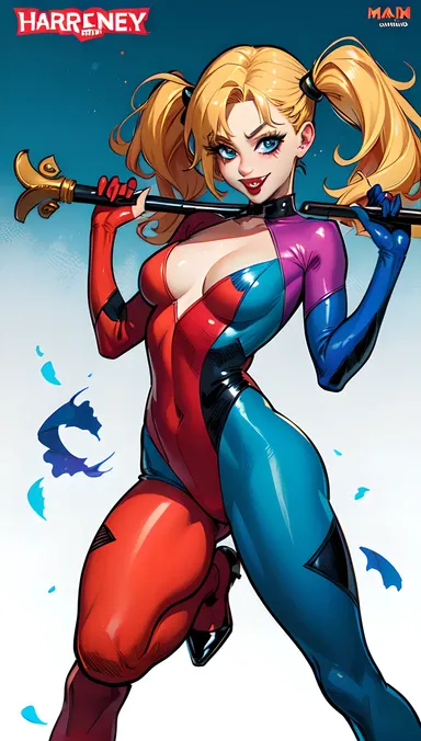 Comic de Hentai de Harley Quinn: Serie de cómic erótico de Harley Quinn