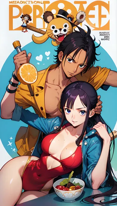 Comic de One Piece hentai: arte de anime maduro