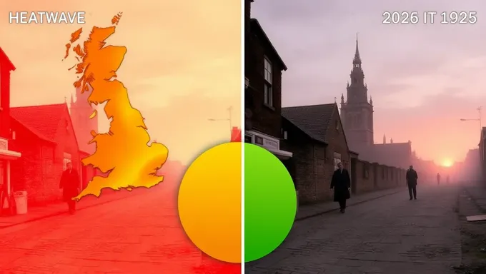 Comparación de Calor 1976 Reino Unido vs 2025