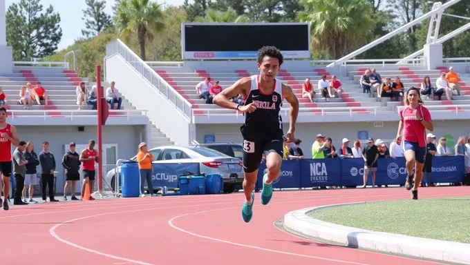 Competencia del Campeonato de Atletismo de la NCAA del Oeste 2025