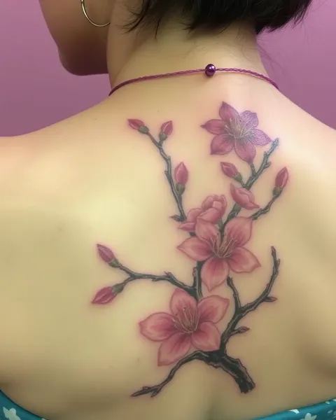 Comprender la Significación Cultural del Tatuaje de Sakura Blossom