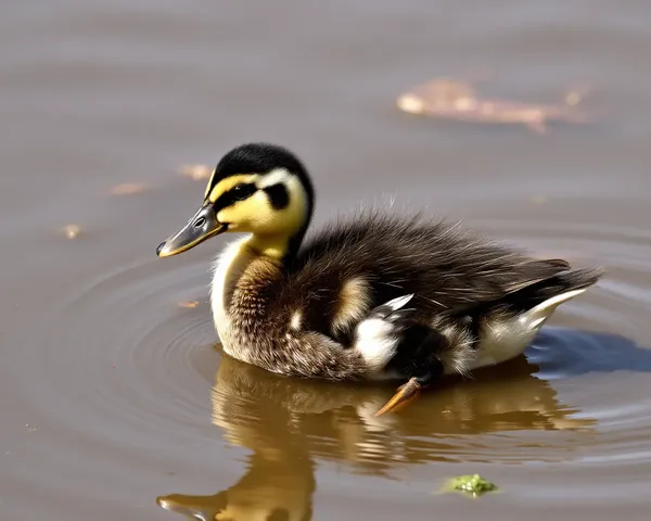 Comprimido de imagen de patito en formato PNG