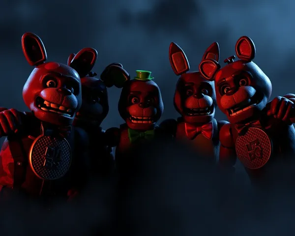 Comunidad de FNAF en formato PNG Creciente