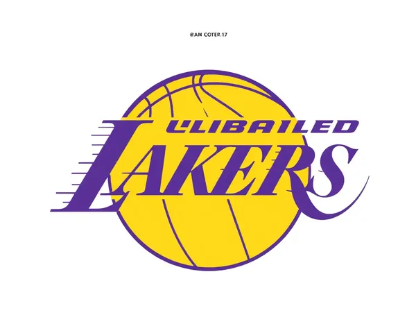 Concepto de Arte de Diseño de Logotipo de Lakers en Png