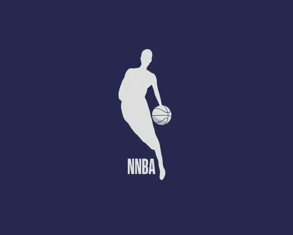 Concepto de diseño de imagen de logo NBA en formato PNG