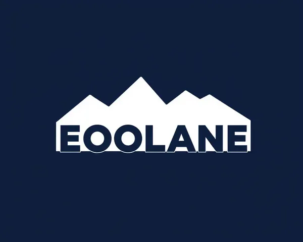 Concepto de diseño de logotipo de Eolane en formato PNG