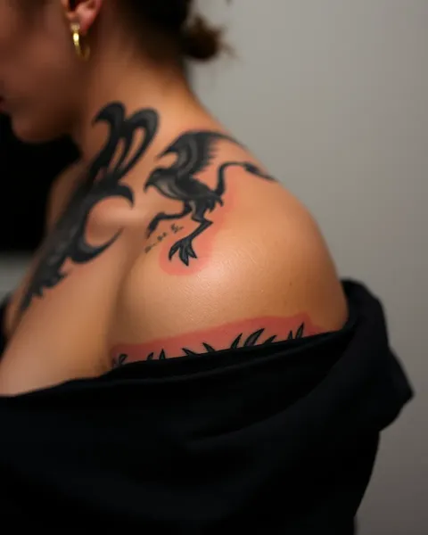 Concielar cicatrices con diseño de tatuaje