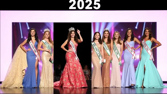 Concursantes de Miss Alabama 2025 Compiten por la Corona Estatal