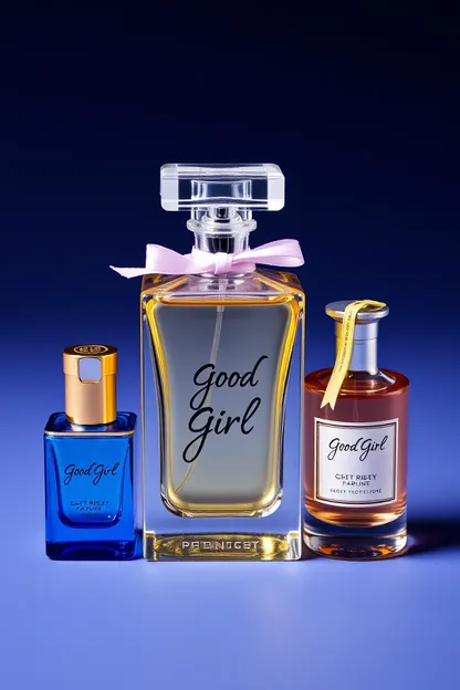 Conjunto de perfume de buena chica para un olor dulce