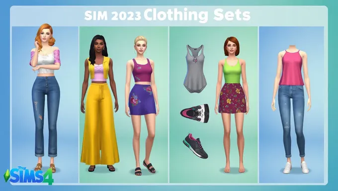 Conjuntos de ropa de Sims 4 2025 lanzados para entusiastas de la moda