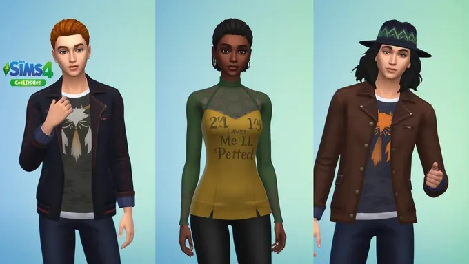 Conjuntos de ropa de Sims 4 2025 ofrecen opciones de moda personalizables