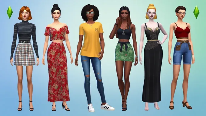 Conjuntos de ropa de Sims 4 2025 traen moda realista a Sims