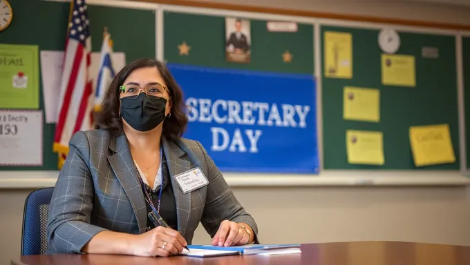 Conmemorando a las secretarias escolares en el día especial de 2025