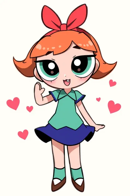 Conoce a Hanni Powerpuff Girl, la nueva heroína