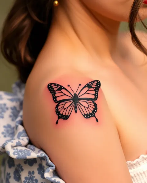 Consejos de Cuidado para Tatuajes de Mariposa Tradicional