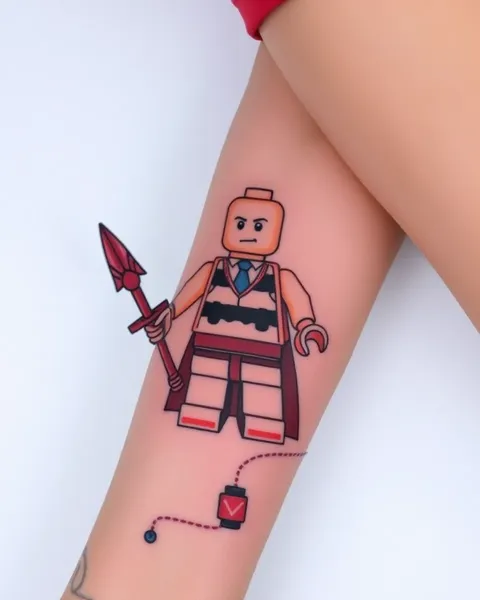 Consejos de cuidado y mantenimiento de tatuajes con Lego