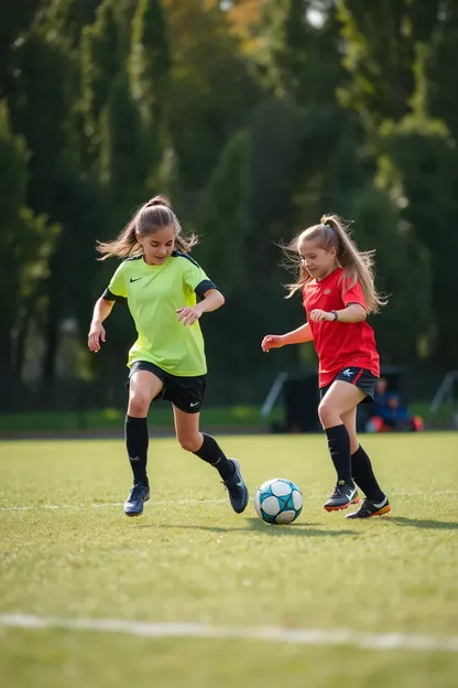 Construyendo confianza en las habilidades de fútbol femenino U14