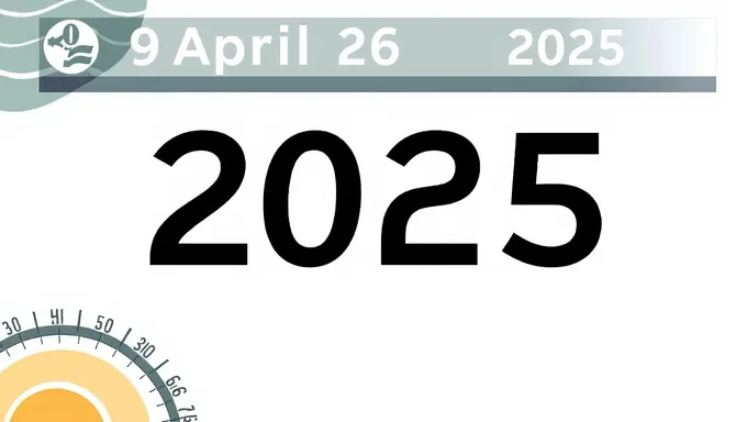 Contando hacia abajo: Días hasta el plazo límite del 26 de abril de 2025 se acerca