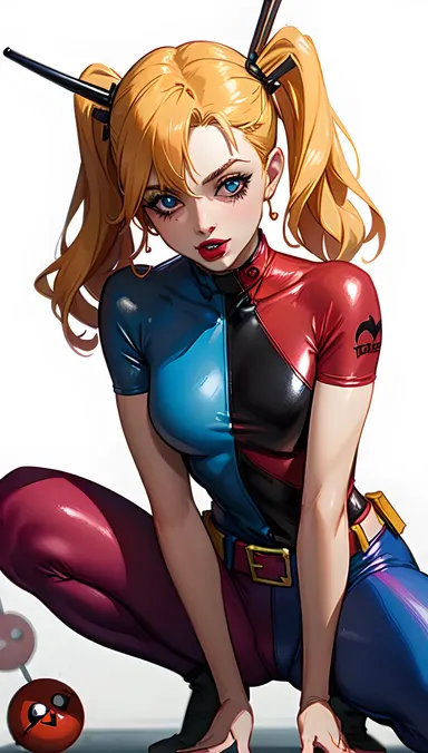 Contenido adulto de Harley Quinn es un placer sensual