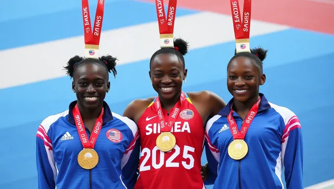 Conteo de medallas de Simone Biles para los Juegos Olímpicos de 2025