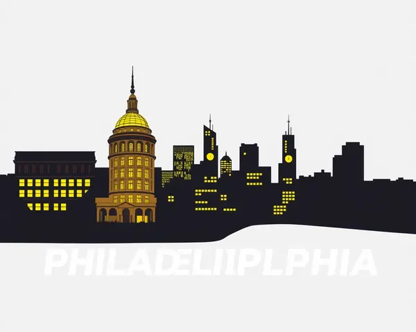 Contorno de Philadelphia PNG