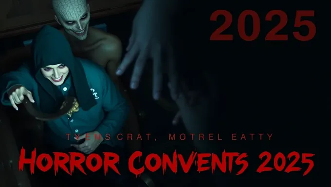 Convenciones de terror 2025: una experiencia aterradora por delante