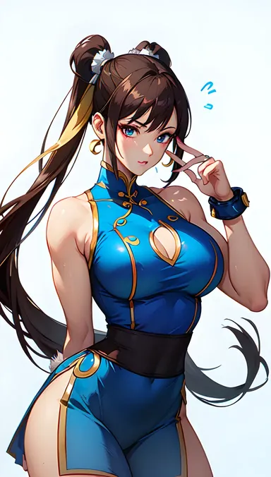 Cosplay y Vestimenta de Chun Li de Hentai