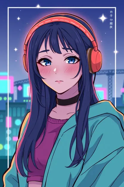 Crea Tu Propia Imagen de Chica Lofi