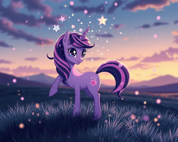 Creación de arte PNG de Twilight Sparkle