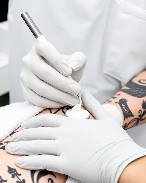 Crema para reducir inflamación de tatuaje