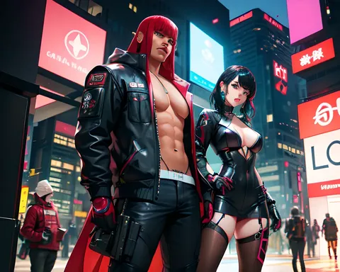 Cyberpunk Rule 34 gobierna la frontera virtual