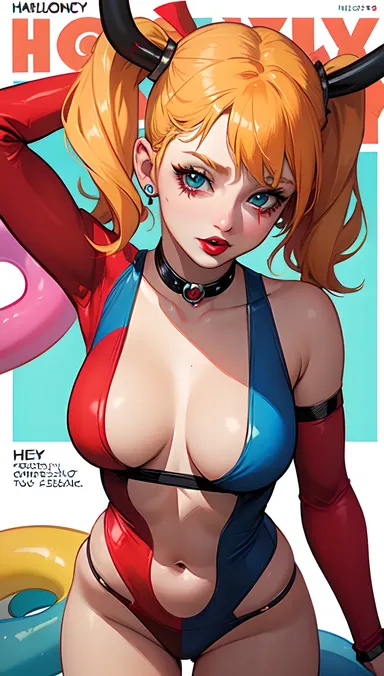 Cómic hentai de Harley Quinn: Ilustraciones de cómic de Harley Quinn rascas