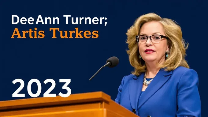 Dee Ann Turner presentará el Discurso Principal de 2025