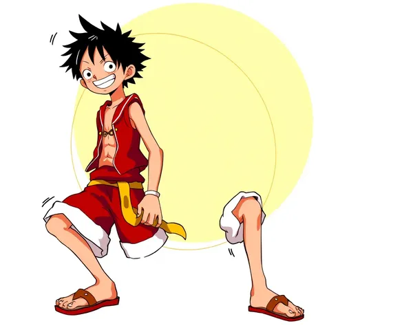 Definición de archivo de imagen PNG de Luffy