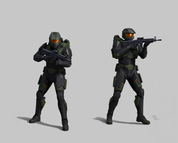 Definición de archivo de imagen de PNG de Halo de CQB