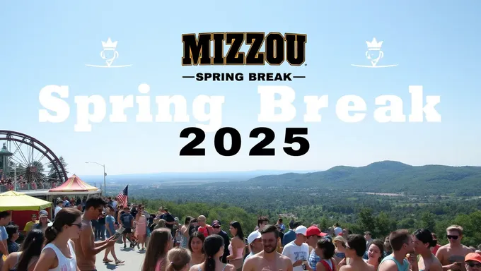 Descanso de primavera de Mizzou 2025: Un descanso de la rutina