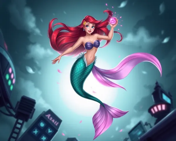 Descarga completa del archivo PNG de Ariel