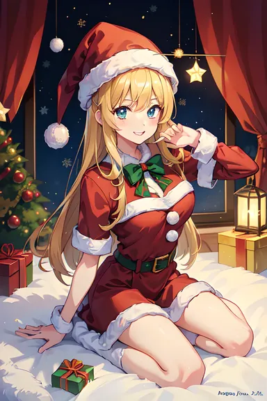 Descarga de Imágenes de Anime de Navidad Gratis