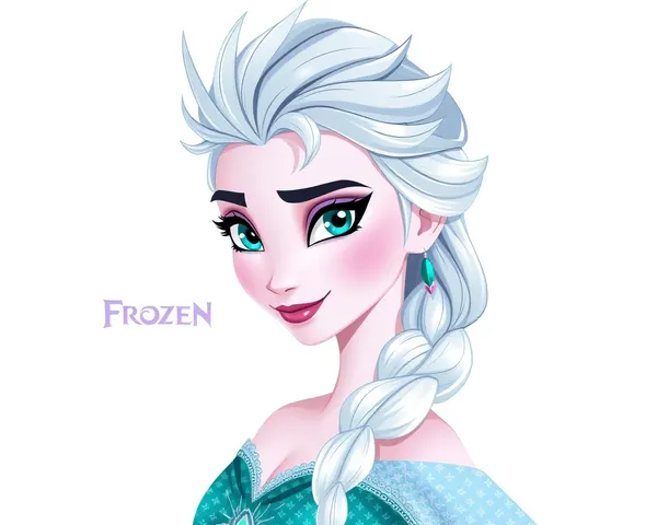 Descarga de papel de pared de Elsa en formato PNG