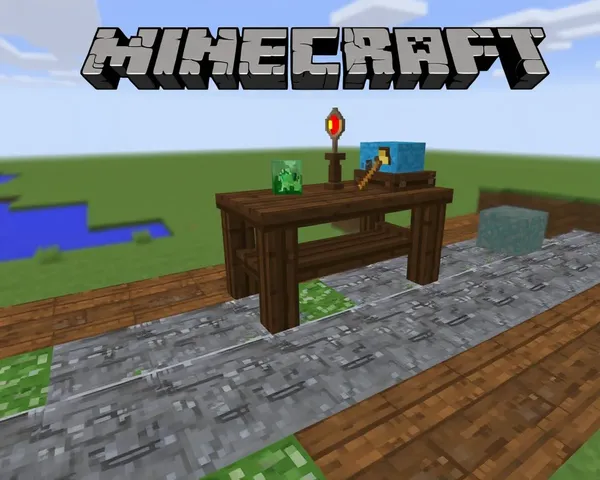 Descarga disponible en línea de imagen PNG de banco de crafting de Minecraft