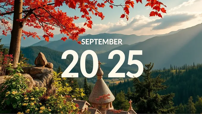 Descarga gratuita del calendario de septiembre de 2025 disponible ahora