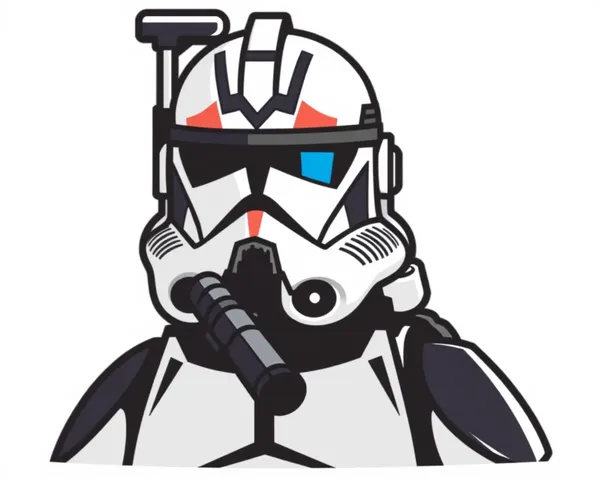 Descarga icono de clon de trooper de Lego en formato PNG